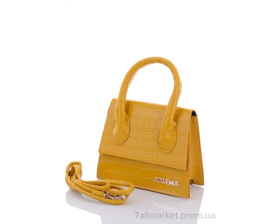 Жіноча сумка 2058-12 yellow 15*14*8 см, "David Polo" недорого оптом від прямого постачальника, зображення 2