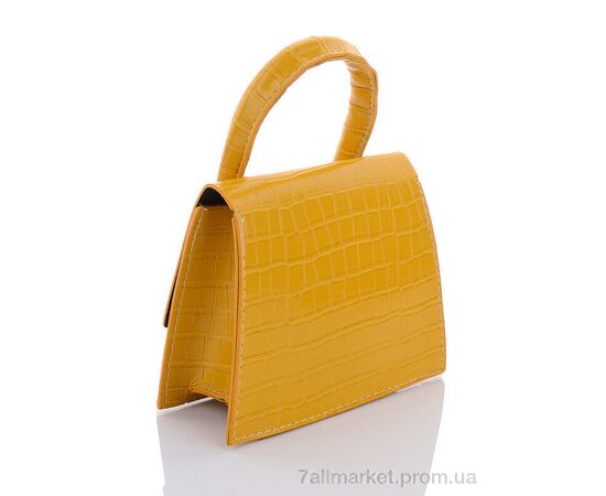 Жіноча сумка 2058-12 yellow 15*14*8 см, "David Polo" недорого оптом від прямого постачальника, зображення 3