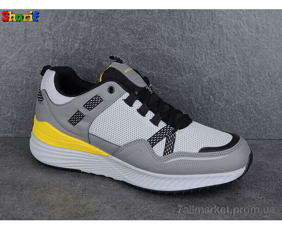 Кросівки чоловічі модні Весна/осінь BS111-1 (8 пар р.40-44) "Sharif" недорого оптом від прямого постачальника, зображення 2
