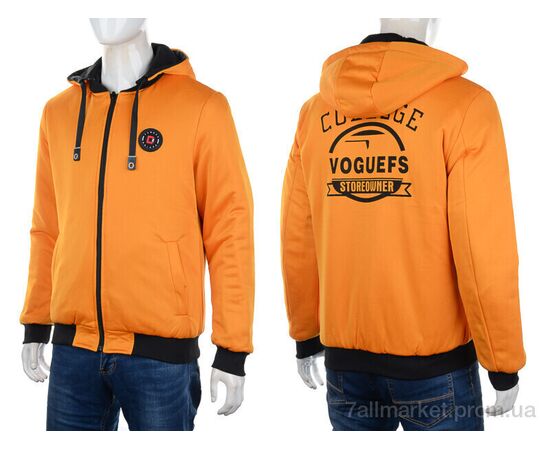 Куртка чоловіча Весна/осінь GM2223 khaki (4 шт. р.сіткаL-3XL) "M7" недорого оптом від прямого постачальника, зображення 4