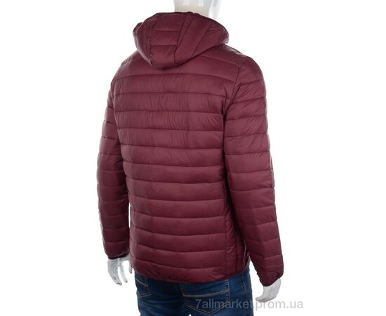 Куртка чоловіча Весна/осінь 2024 bordo (6 шт. р.сіткаM-2XL) "M7" недорого оптом від прямого постачальника, зображення 2