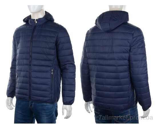 Куртка чоловіча Весна/осінь 2024 navy (6 шт. р.сіткаM-2XL) "M7" недорого оптом від прямого постачальника, зображення 3