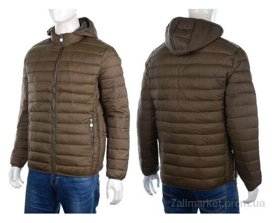 Куртка чоловіча Весна/осінь 2024 khaki (6 шт. р.сіткаM-2XL) "M7" недорого оптом від прямого постачальника, зображення 3