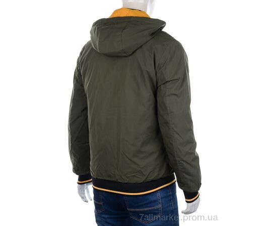 Куртка чоловіча Весна/осінь GM2228 army green (4 шт. р.сіткаL-3XL) "M7" недорого оптом від прямого постачальника, зображення 2