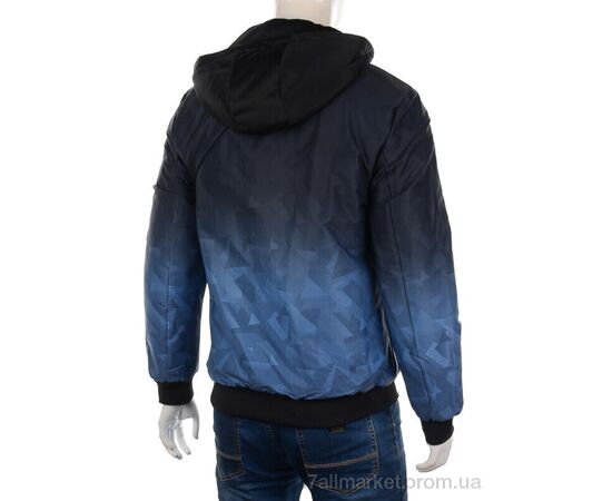 Куртка чоловіча Весна/осінь GM2222 blue (4 шт. р.сіткаL-3XL) "M7" недорого оптом від прямого постачальника, зображення 2