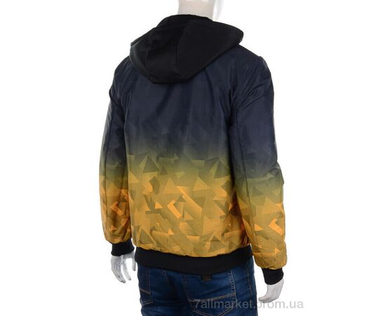 Куртка чоловіча Весна/осінь GM2222 yellow (4 шт. р.сіткаL-3XL) "M7" недорого оптом від прямого постачальника, зображення 2