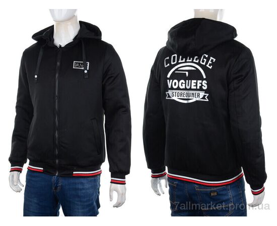 Куртка чоловіча Весна/осінь GM2222 red (4 шт. р.сіткаL-3XL) "M7" недорого оптом від прямого постачальника, зображення 4