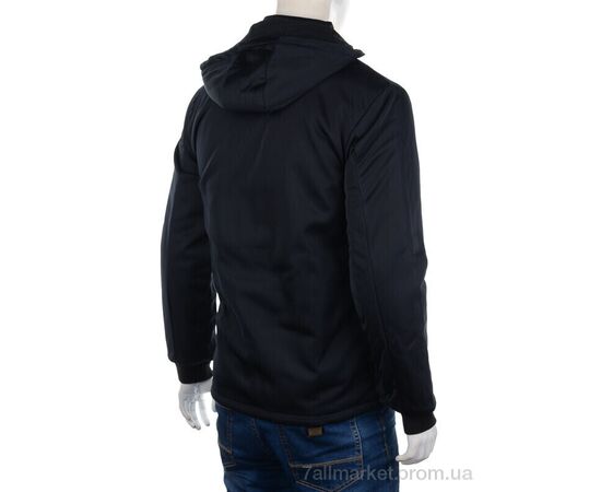 Куртка чоловіча Весна/осінь K308 black (3 шт. р.сіткаXL-3XL) "M7" недорого оптом від прямого постачальника, зображення 2