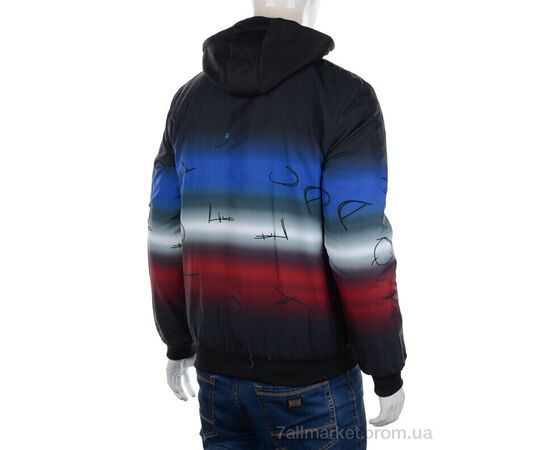 Куртка чоловіча Весна/осінь 7798 navy (3 шт. р.сіткаXL-3XL) "M7" недорого оптом від прямого постачальника, зображення 2