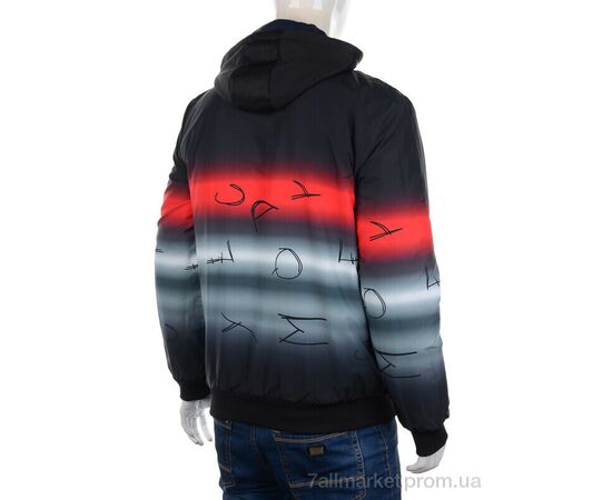 Куртка чоловіча Весна/осінь 7798 red (3 шт. р.сіткаXL-3XL) "M7" недорого оптом від прямого постачальника, зображення 2