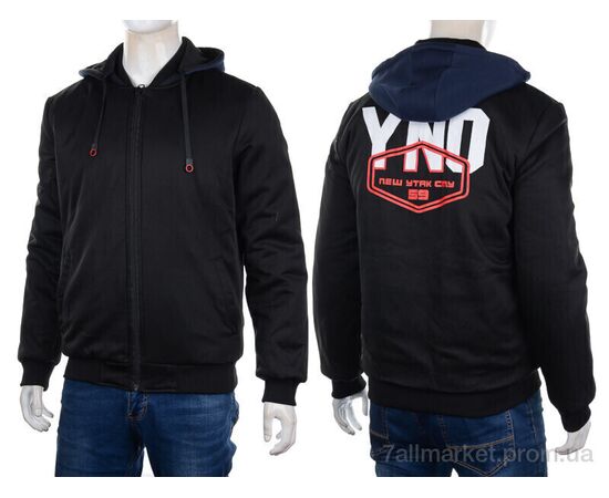 Куртка чоловіча Весна/осінь 7798 yellow (3 шт. р.сіткаXL-3XL) "M7" недорого оптом від прямого постачальника, зображення 4