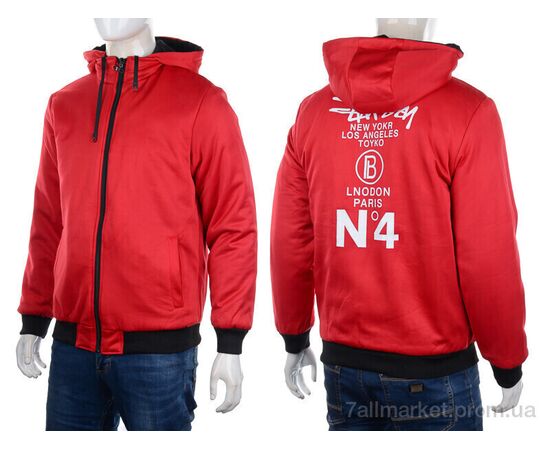 Куртка чоловіча Весна/осінь M9984 black (3 шт. р.сіткаXL-3XL) "M7" недорого оптом від прямого постачальника, зображення 4