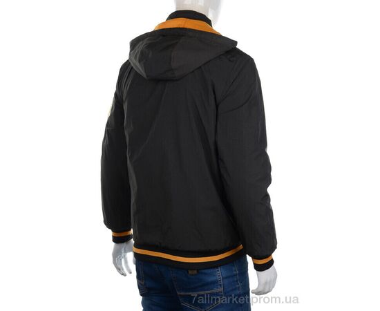 Куртка чоловіча Весна/осінь M9984 green (3 шт. р.сіткаXL-3XL) "M7" недорого оптом від прямого постачальника, зображення 2