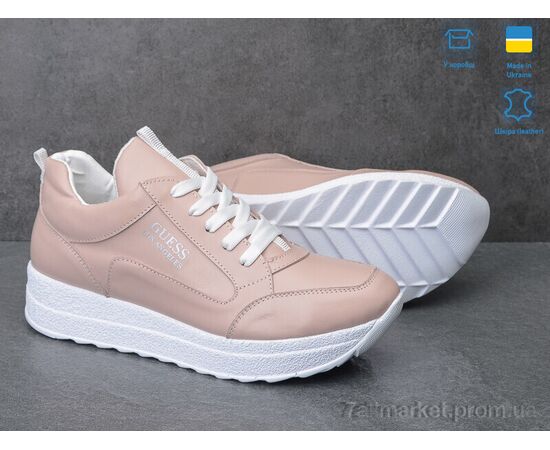 Кросівки жіночі модні Весна/осінь BL5202-1 пудра (8 пар р.36-41) "Olimp" недорого оптом від прямого постачальника, зображення 3