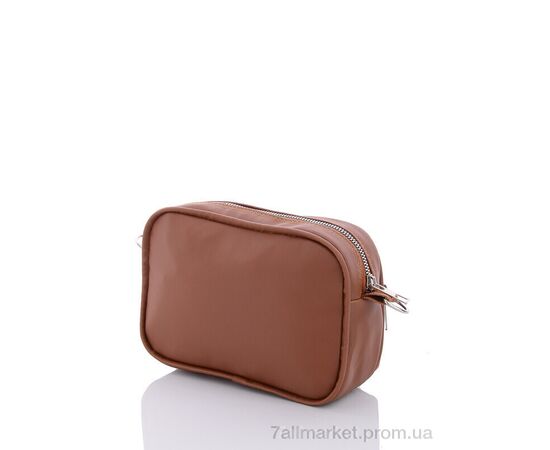 Жіноча сумка 2063-4 brown 14*20*6 см, "David Polo" недорого оптом від прямого постачальника, зображення 2