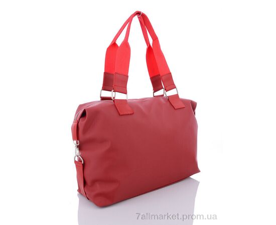 Жіноча сумка 2064-9 red 28*37*11 см, "David Polo" недорого оптом від прямого постачальника, зображення 2