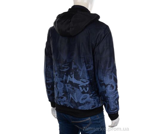 Куртка чоловіча Весна/осінь M2220 blue (4 шт. р.сіткаL-3XL) "M7" недорого оптом від прямого постачальника, зображення 2