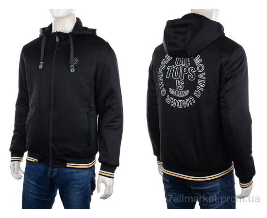 Куртка чоловіча Весна/осінь GM2220 khaki (4 шт. р.сіткаL-3XL) "M7" недорого оптом від прямого постачальника, зображення 4