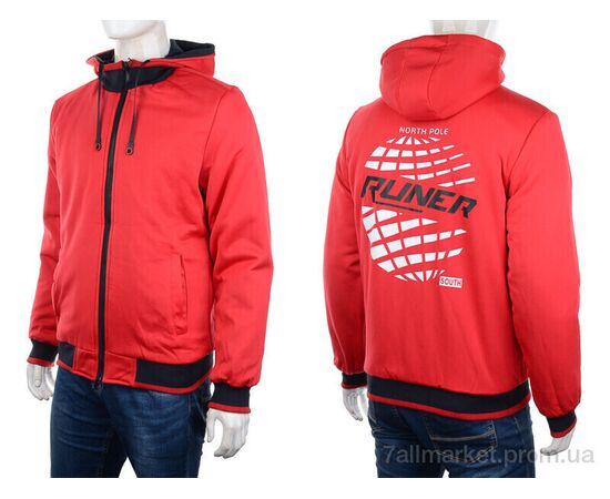 Куртка чоловіча Весна/осінь 7795 navy (3 шт. р.сіткаXL-3XL) "M7" недорого оптом від прямого постачальника, зображення 4