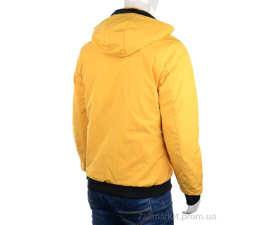 Куртка чоловіча Весна/осінь GM2227 yellow (4 шт. р.сіткаL-3XL) "M7" недорого оптом від прямого постачальника, зображення 2