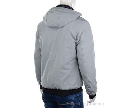 Куртка чоловіча Весна/осінь GM2227 d.grey (4 шт. р.сіткаL-3XL) "M7" недорого оптом від прямого постачальника, зображення 2