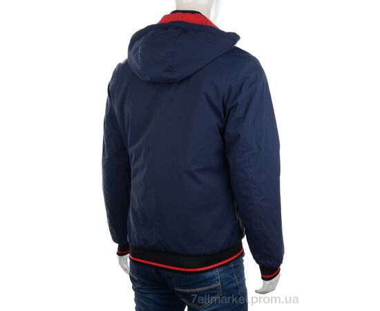 Куртка чоловіча Весна/осінь GM2228 blue (4 шт. р.сіткаL-3XL) "M7" недорого оптом від прямого постачальника, зображення 2