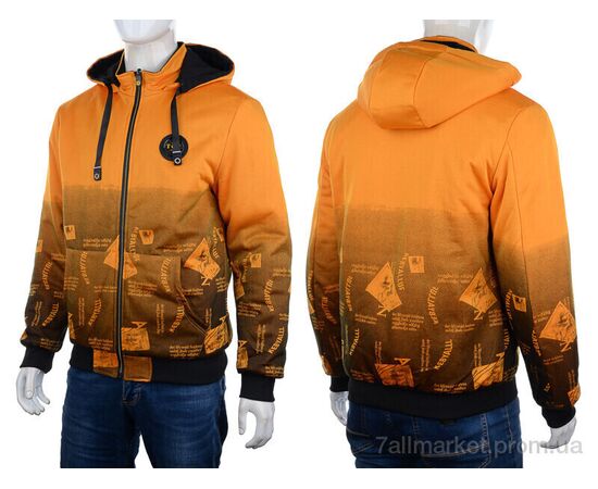 Куртка чоловіча Весна/осінь GM2226 yellow (4 шт. р.сіткаL-3XL) "M7" недорого оптом від прямого постачальника, зображення 3