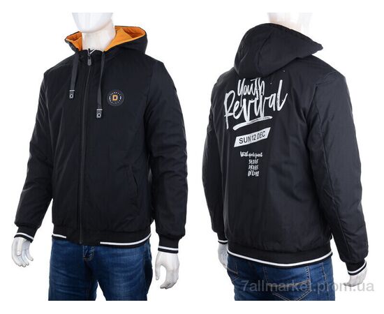 Куртка чоловіча Весна/осінь GM2226 yellow (4 шт. р.сіткаL-3XL) "M7" недорого оптом від прямого постачальника, зображення 4