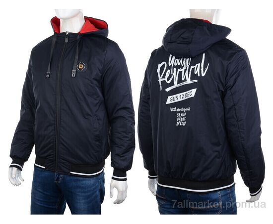 Куртка чоловіча Весна/осінь GM2226 red (4 шт. р.сіткаL-3XL) "M7" недорого оптом від прямого постачальника, зображення 4