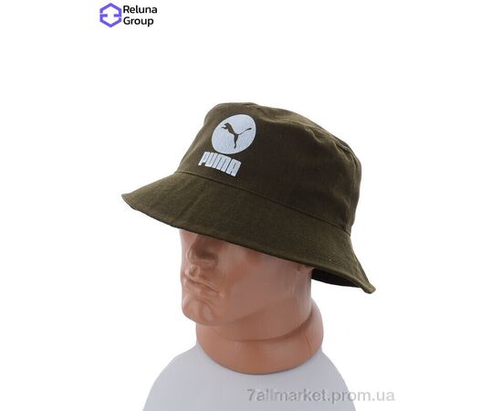 Панама чоловіча Літо FR006-1 khaki (2 шт. р.сітка) "Reluna Group" недорого оптом від прямого постачальника, зображення 2