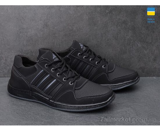 Кросівки чоловічі модні Весна/осінь Pilot 631 чорн (8 пар р.40-45) "Paolla" недорого оптом від прямого постачальника, зображення 3