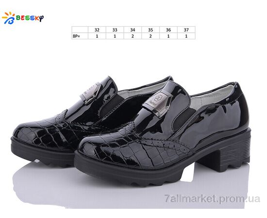 Туфлі дитячі зручні Весна/осінь YJ6768-1 (8 пар р.32-37) "Bessky-Kellaifeng" недорого оптом від прямого постачальника, зображення 2