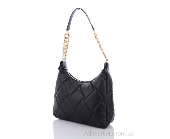 Жіноча сумка 2069-5 black 20*27*8 см, "David Polo" недорого оптом від прямого постачальника, зображення 2