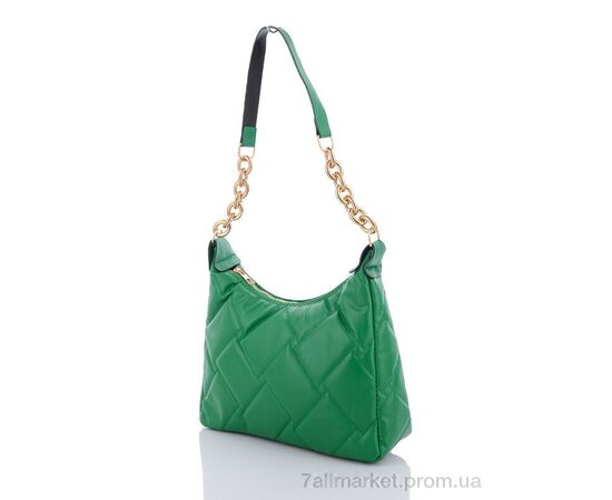 Жіноча сумка 2069-6 green 20*27*8 см, "David Polo" недорого оптом від прямого постачальника, зображення 2