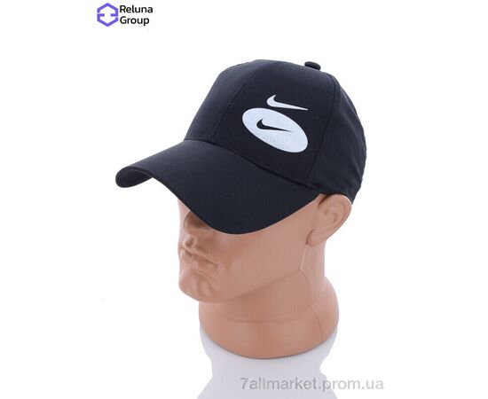 Кепка для чоловіків Літо HV014-1 black (2 шт. р.сітка) "Reluna Group" недорого оптом від прямого постачальника, зображення 2