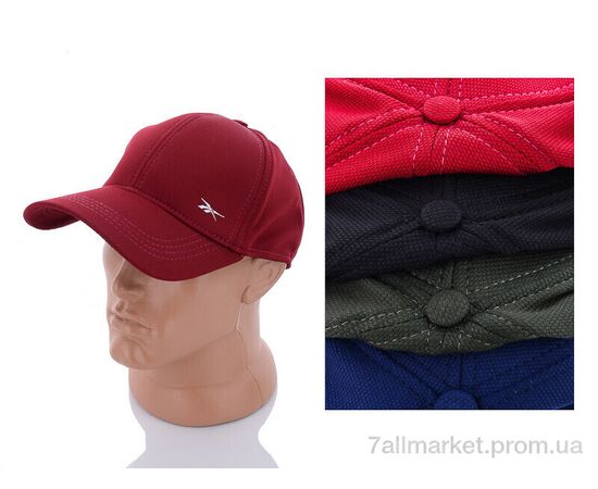 Кепка для чоловіків Весна/осінь KA012 mix (5 шт. р.сітка) "KUINH" недорого оптом від прямого постачальника, зображення 2