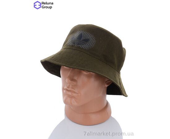 Панама чоловіча Літо JQ003-4 khaki (2 шт. р.сітка) "Reluna Group" недорого оптом від прямого постачальника, зображення 2