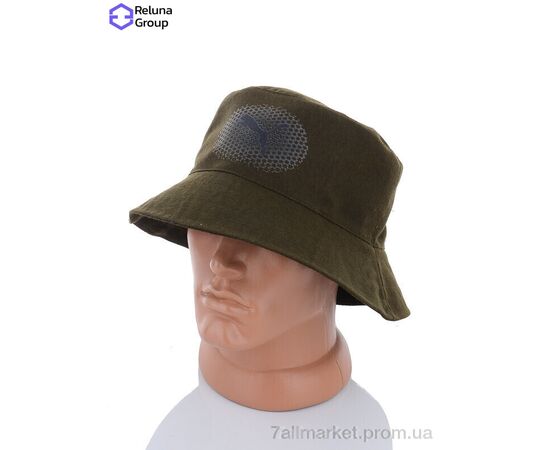 Панама чоловіча Літо JQ003-7 khaki (2 шт. р.сітка) "Reluna Group" недорого оптом від прямого постачальника, зображення 2