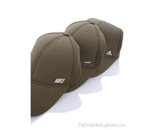 Кепка для чоловіків Весна/осінь Кепка трикотаж з залізкою хакі (3 шт. р.сіткаOne size) "VIOLA" недорого оптом від прямого постачальника, зображення 3