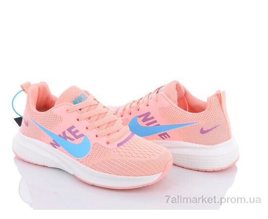 Фотография Кроссовки женские модные Весна/осень Y173(2053) pink-blue (5 пар р.36-40) "Violeta" недорого оптом от прямого поставщика, изображение 2