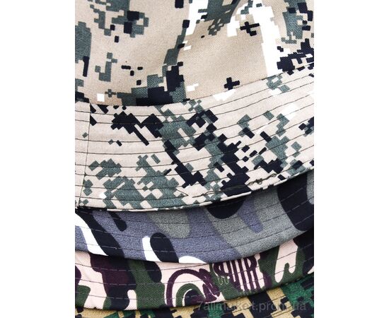 Панама чоловіча Літо 001 mix (7 шт. р.сітка57-59) "KUINH" недорого оптом від прямого постачальника, зображення 2