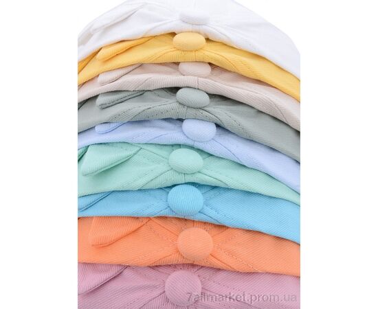 Фотография Кепка детская Лето 015 mix (9 шт. р.сетка 48-50) "KUINH" недорого оптом от прямого поставщика, изображение 2