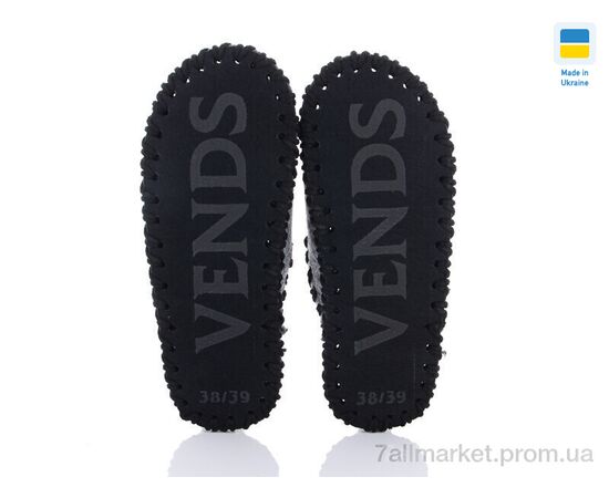 Тапки жіночі для будинку Весна/осінь 268W сірий (9 пар р.36-41) "Active" недорого оптом від прямого постачальника, зображення 2