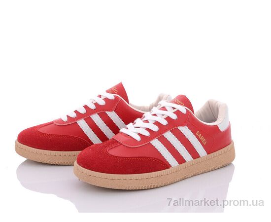 Фотография Кроссовки женские модные Весна/осень 182-5 red (8 пар р.36-41) "Violeta" недорого оптом от прямого поставщика, изображение 2