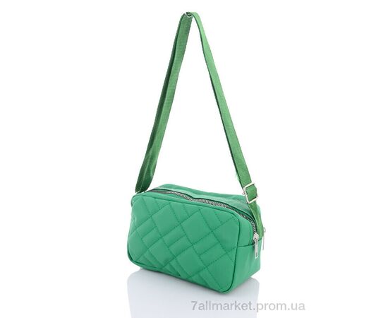 Жіноча сумка 2073-8 green 12*19*9 см, "David Polo" недорого оптом від прямого постачальника, зображення 2