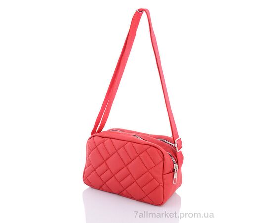 Жіноча сумка 2073-9 red 12*19*9 см, "David Polo" недорого оптом від прямого постачальника, зображення 2