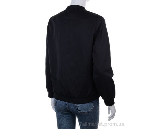 Куртка жіноча Весна/осінь 2909-8156-1 black (3 шт. р.сіткаXL-3XL) "Мир" недорого оптом від прямого постачальника, зображення 2