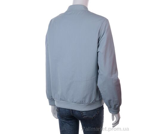 Куртка жіноча Весна/осінь 2909-8156-4 grey (3 шт. р.сіткаXL-3XL) "Мир" недорого оптом від прямого постачальника, зображення 2