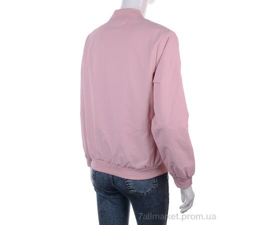 Куртка жіноча Весна/осінь 2909-8156-5 pink (3 шт. р.сіткаXL-3XL) "Мир" недорого оптом від прямого постачальника, зображення 2