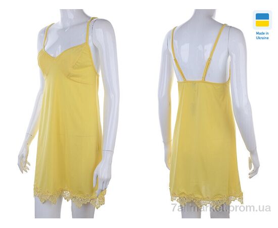 Фотография Ночная рубашка Весна/осень 8289 yellow (3 шт. р.сетка 46-50) "Nadia & Natali" недорого оптом от прямого поставщика, изображение 3